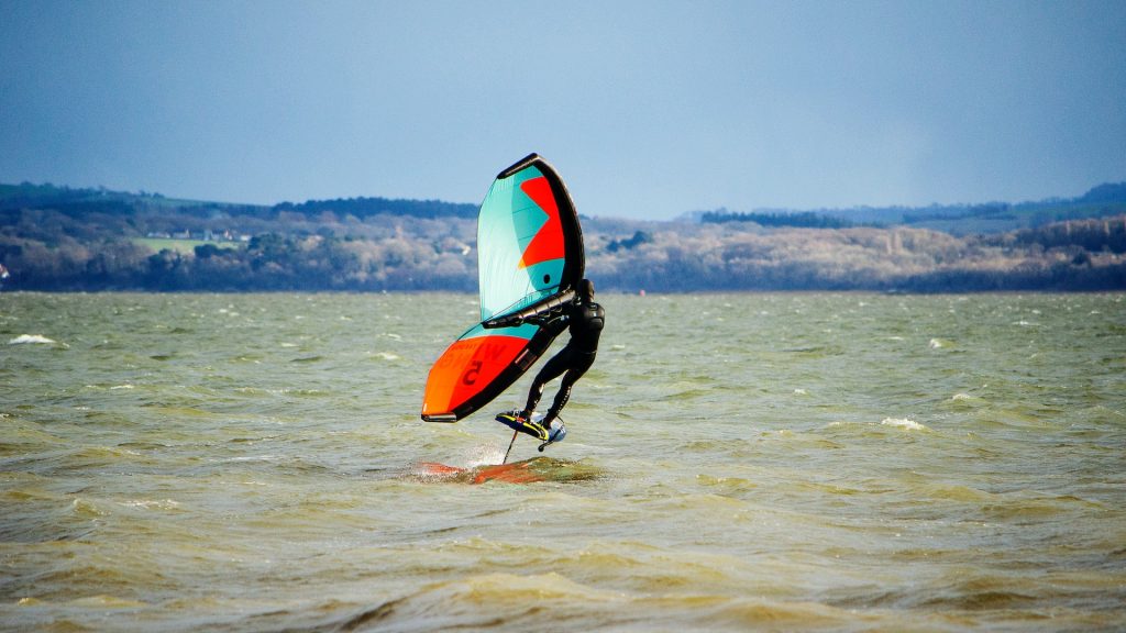 pratique du wingfoil