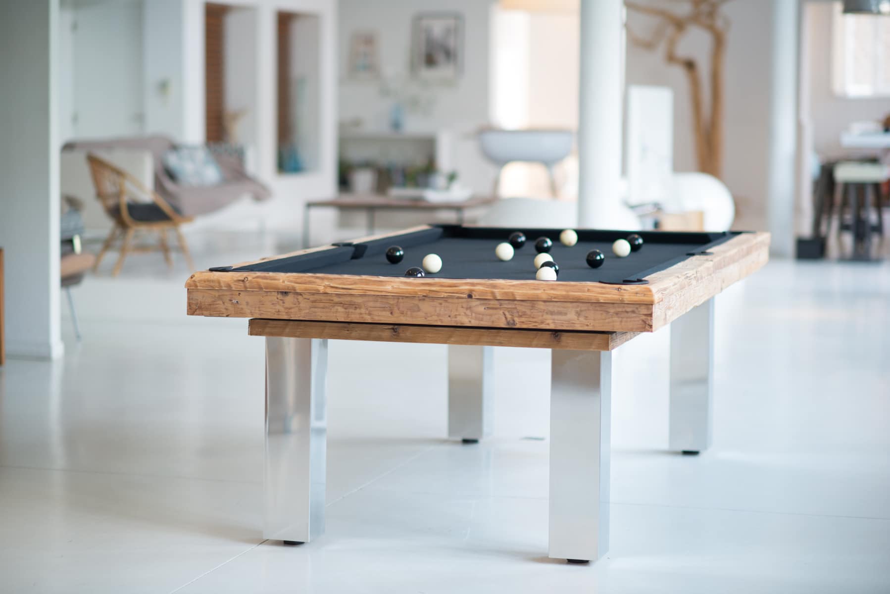 La bonne hauteur pour une table de billard convertible en table de salle à  manger