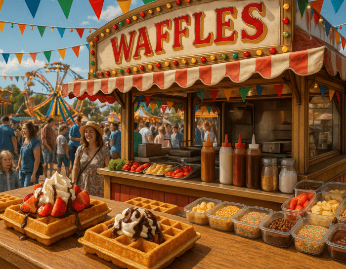 Gaufres de fête foraine : la recette croustillante à la bière + 5 astuces pro